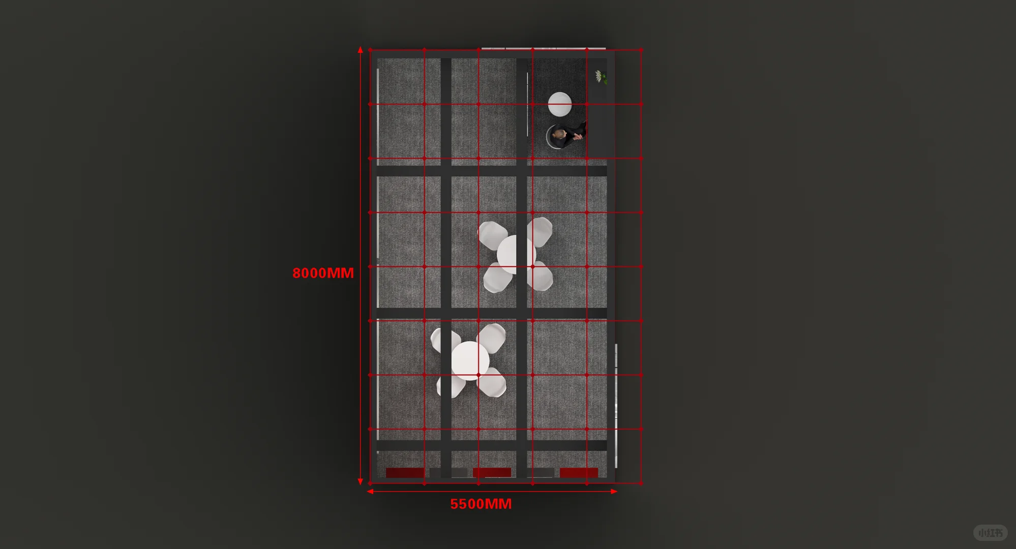 建博会小展台?5.5*8