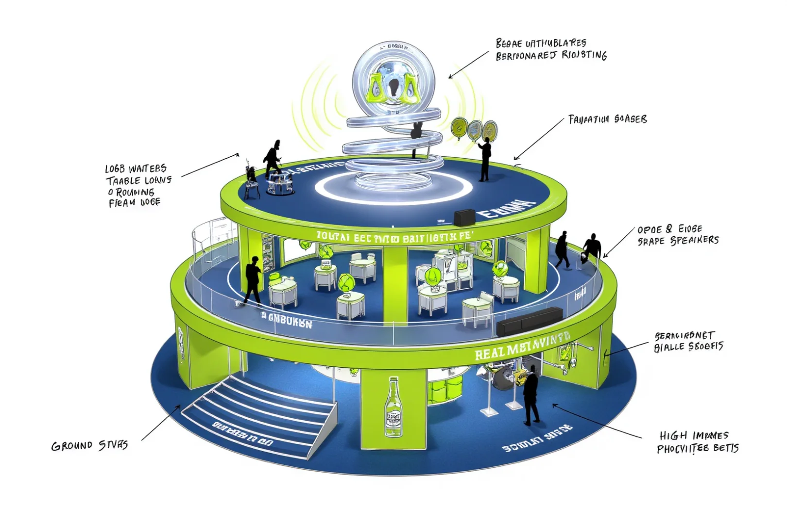 啤酒节 |音乐节品牌打卡展台，快闪店概念