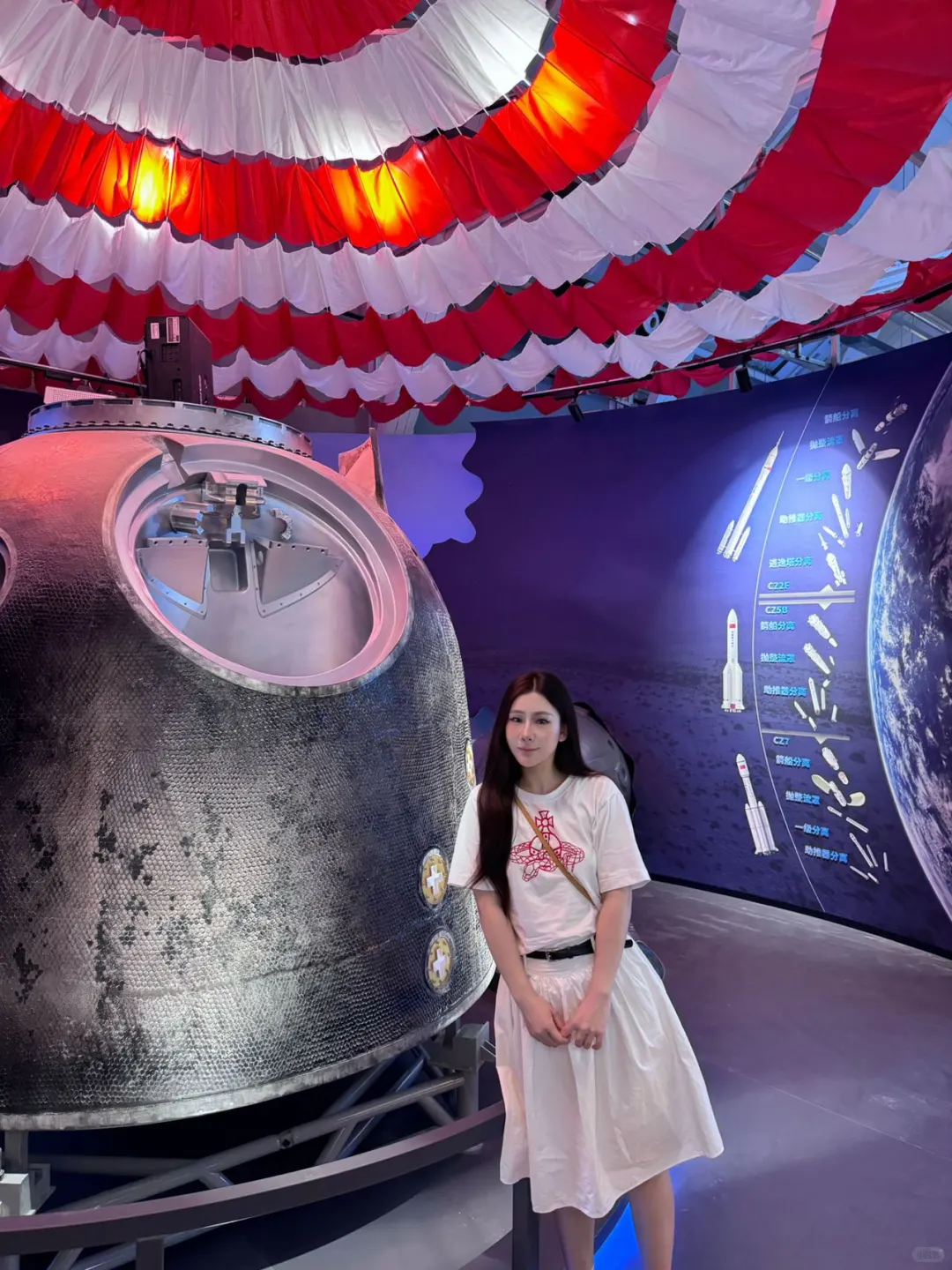 济南避暑好去处！航天展带你探索天上奥秘✌️