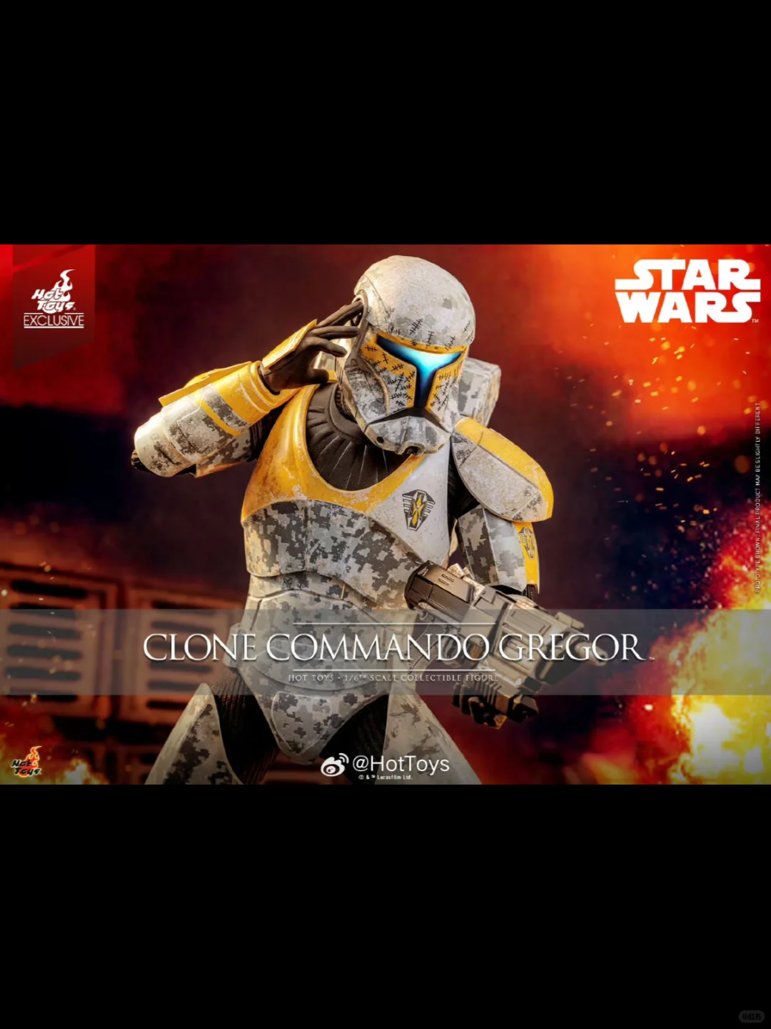 新品资讯_Hot Toys 克隆人突击队 格雷戈尔
