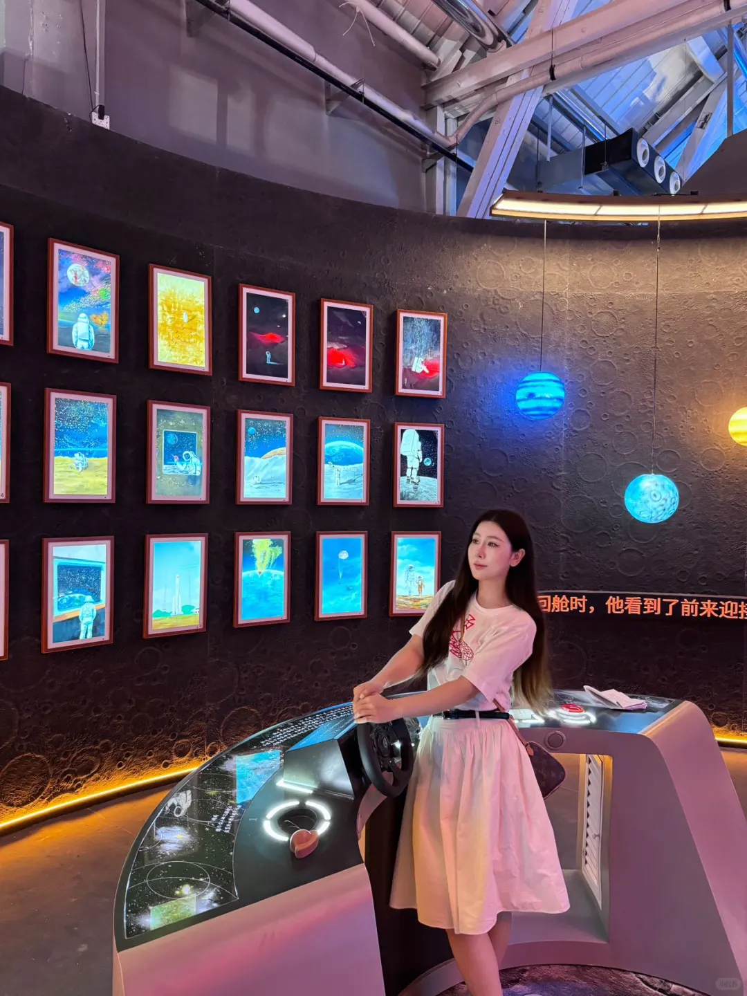 济南避暑好去处！航天展带你探索天上奥秘✌️