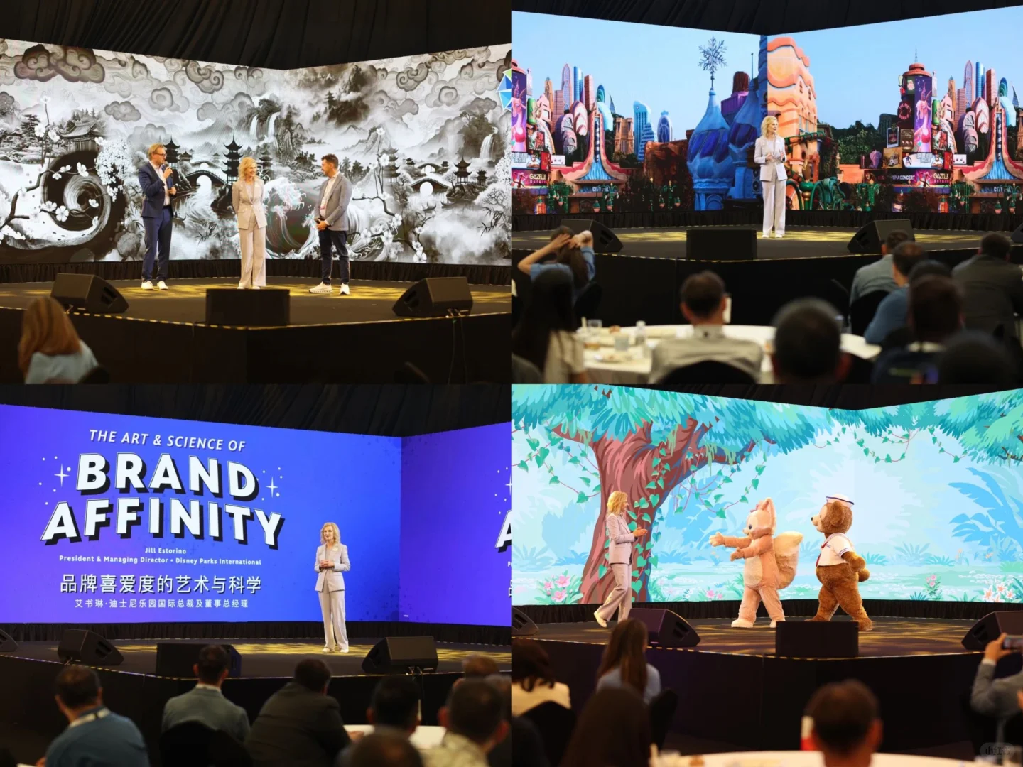 IAAPA亚洲博览会7月2日，艾书琳，达菲、贝儿