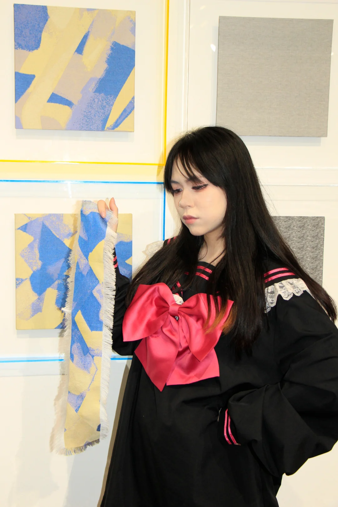 布展结束！run！