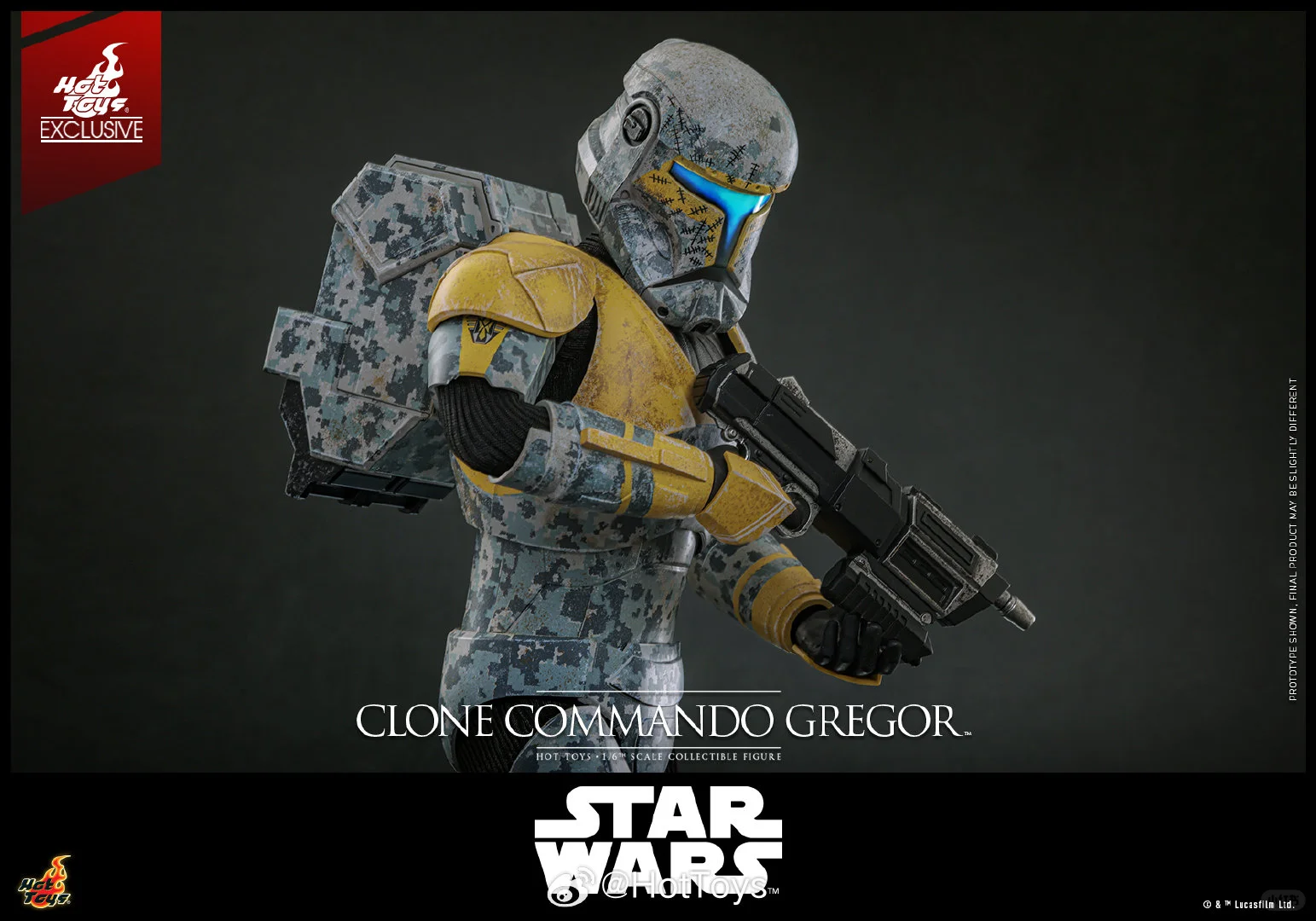 新品资讯_Hot Toys 克隆人突击队 格雷戈尔