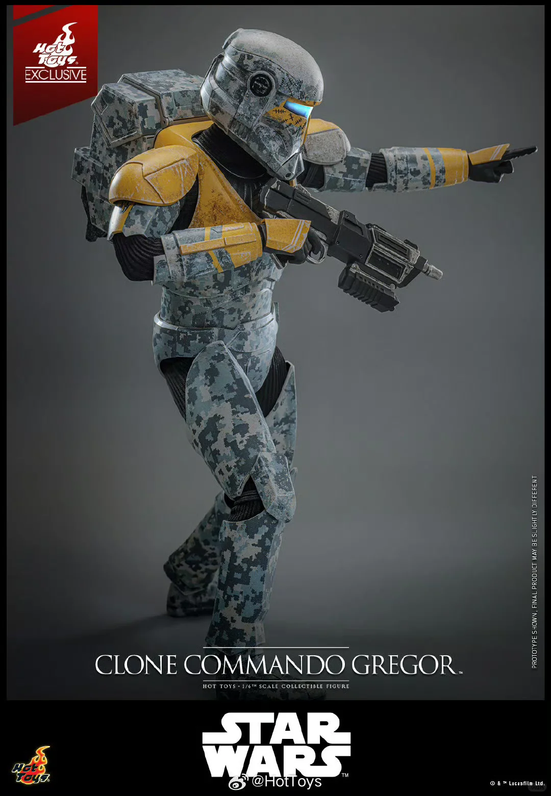 新品资讯_Hot Toys 克隆人突击队 格雷戈尔
