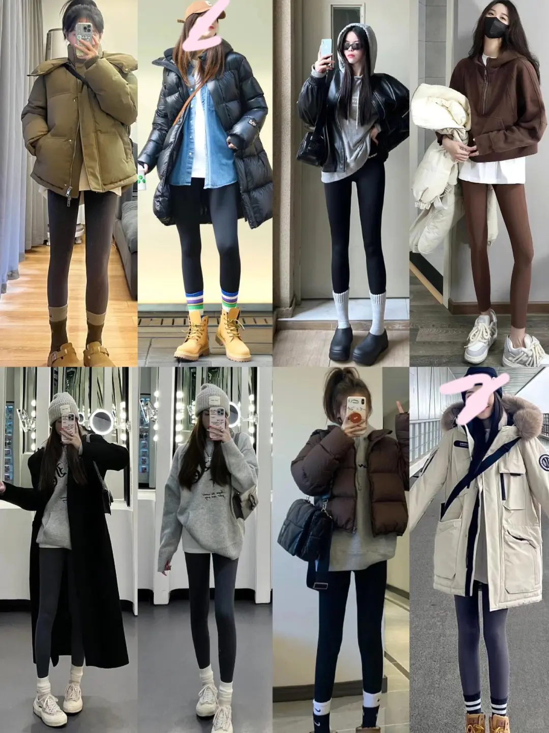 一裤多穿|美少妇秋冬鲨鱼裤的穿搭法则