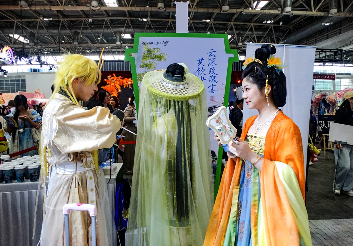 到国际展览中心看动漫展