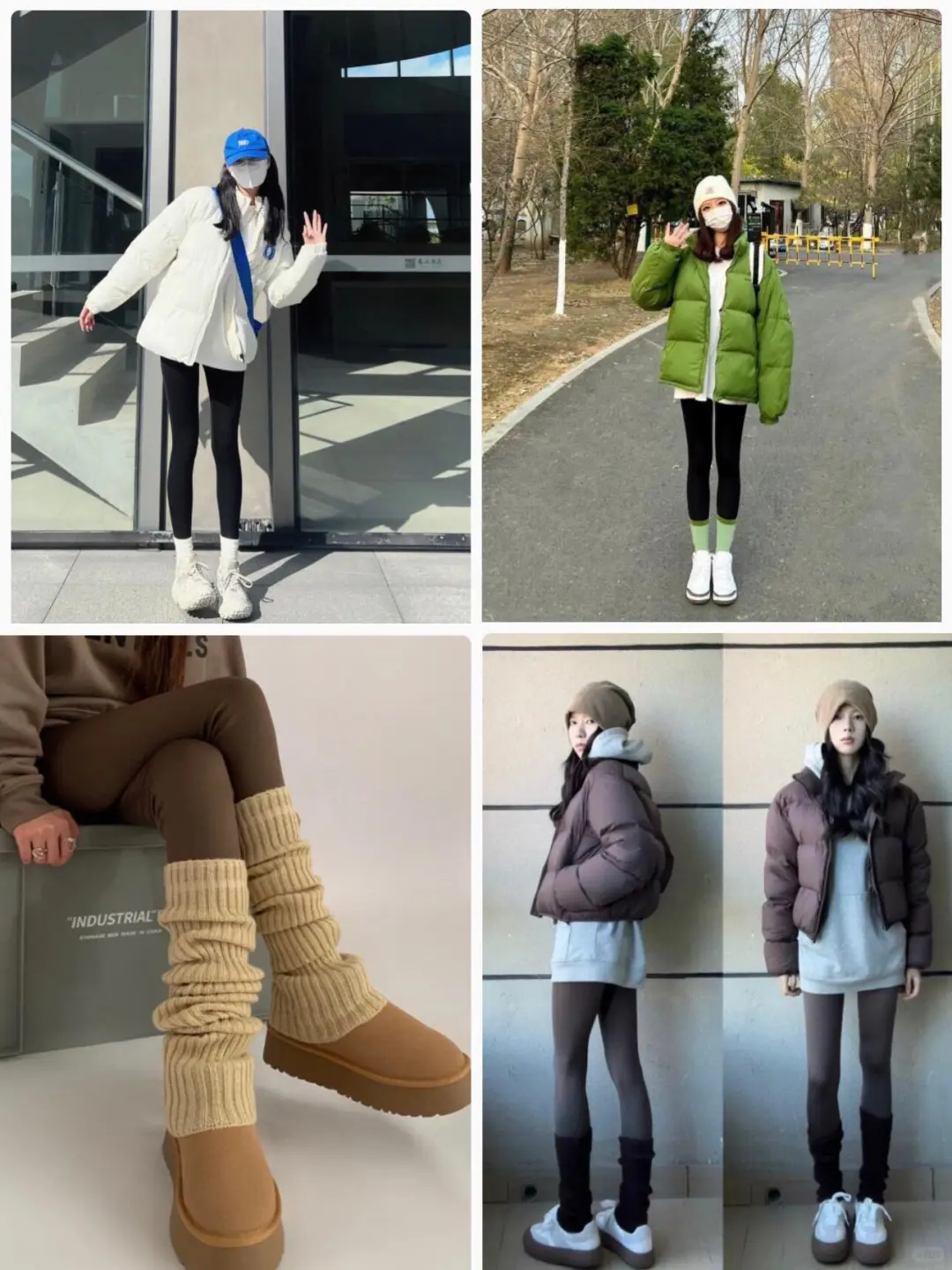 一裤多穿|美少妇秋冬鲨鱼裤的穿搭法则