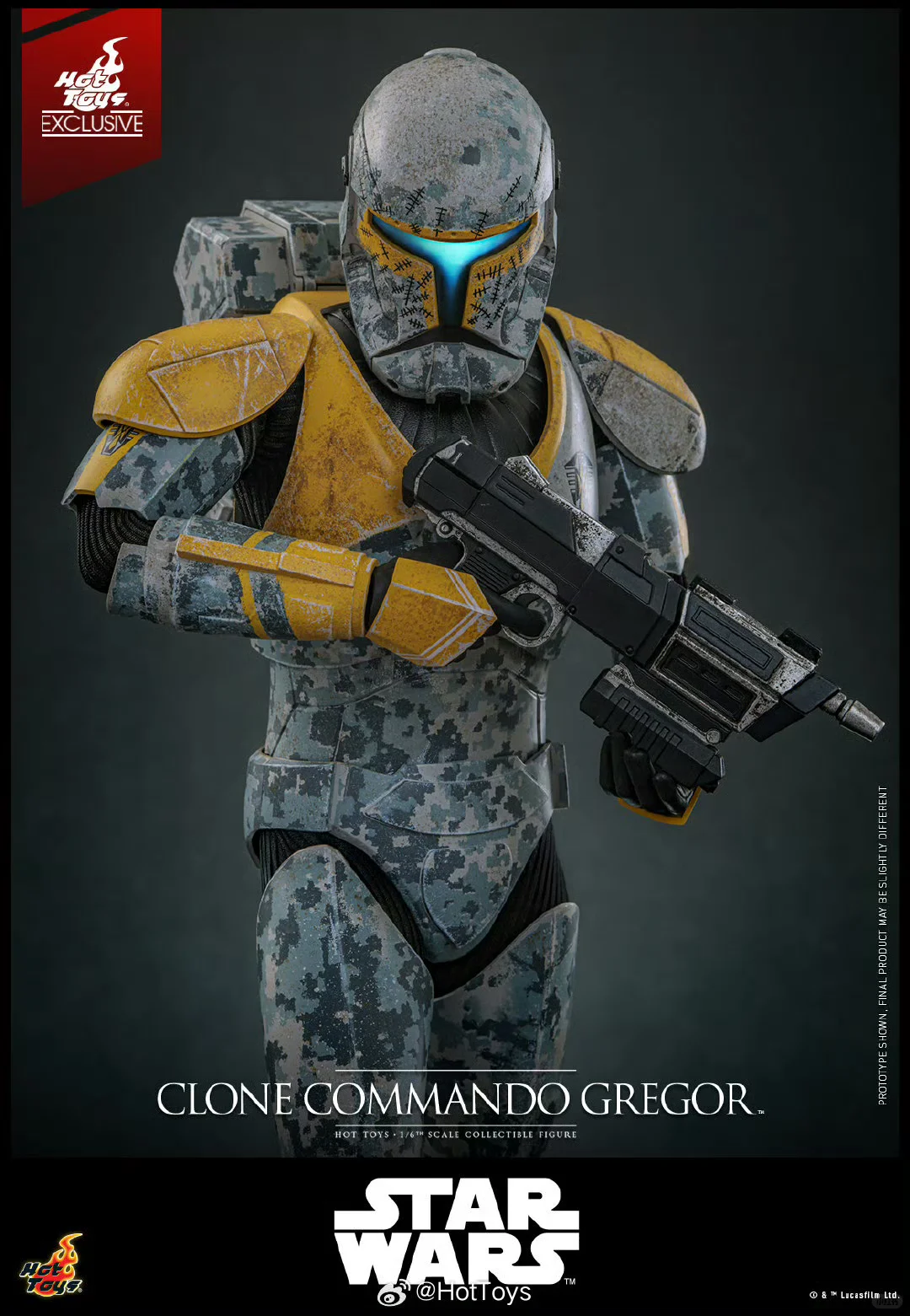 新品资讯_Hot Toys 克隆人突击队 格雷戈尔