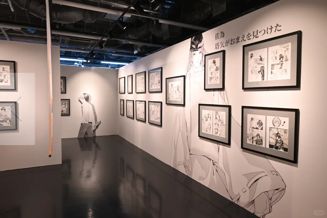 棋魂原画展本日开催 会场内景公开