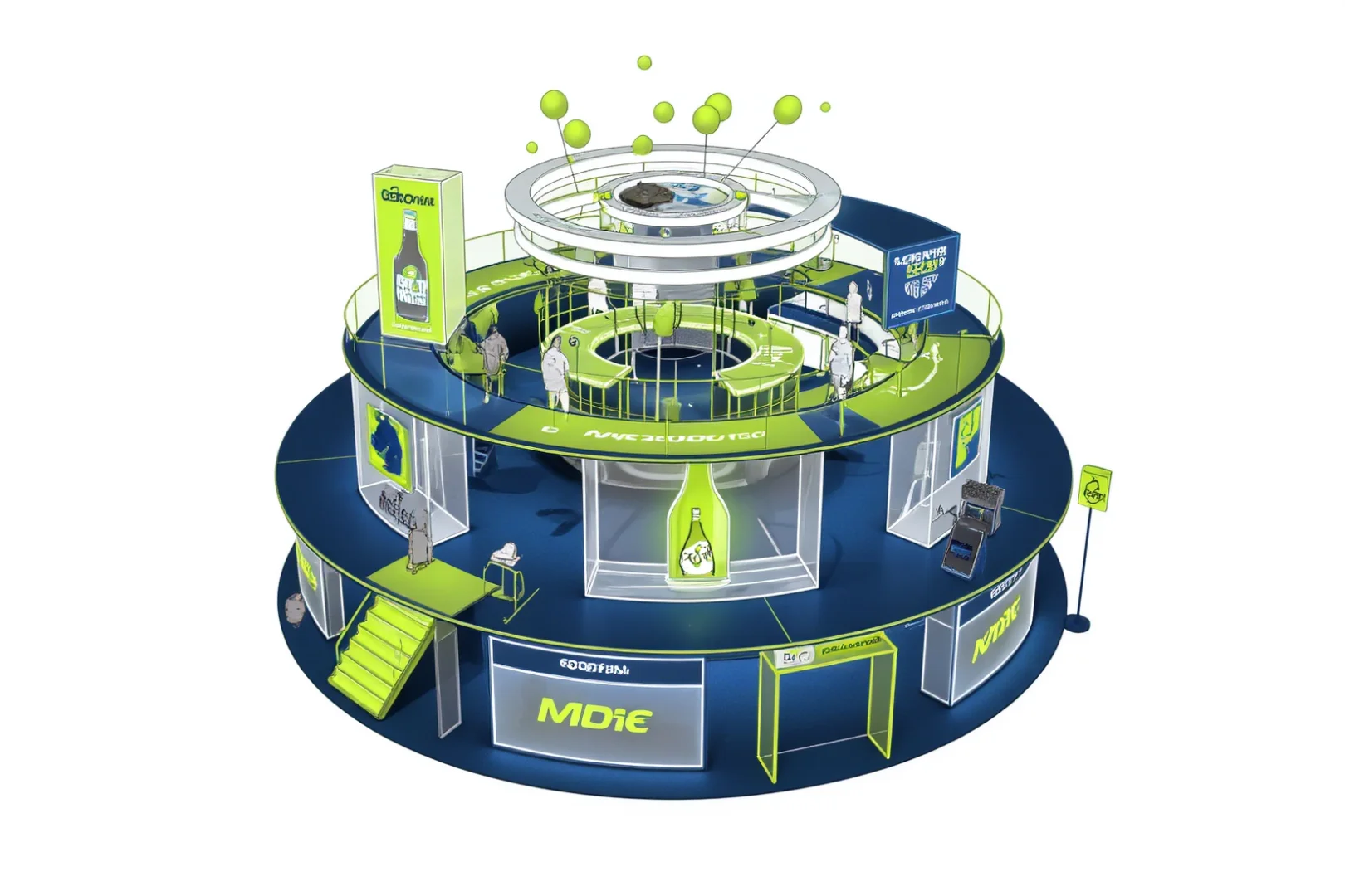 啤酒节 |音乐节品牌打卡展台，快闪店概念