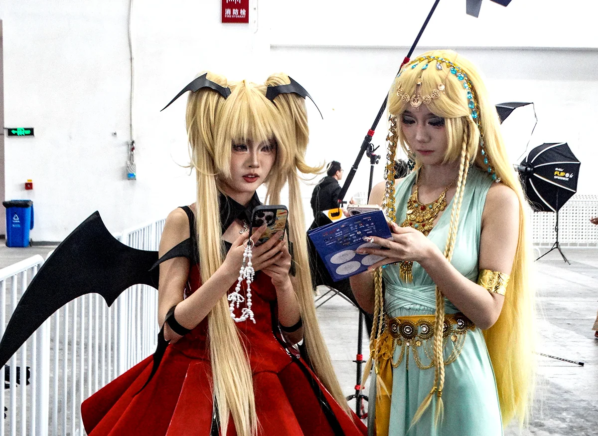 到国际展览中心看动漫展