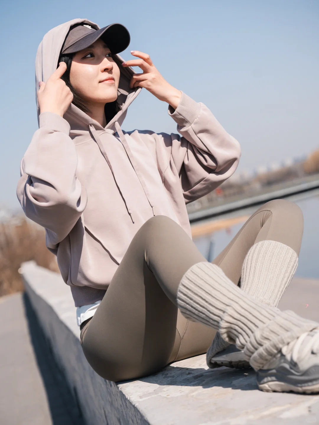 穿瑜伽裤的女孩，你很美