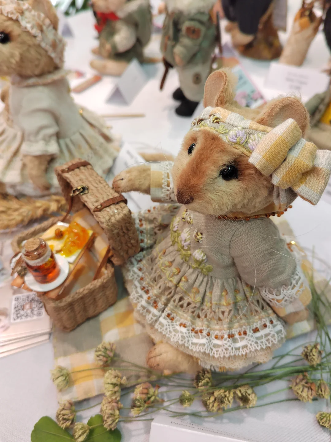 我和我的老鼠在展览会上