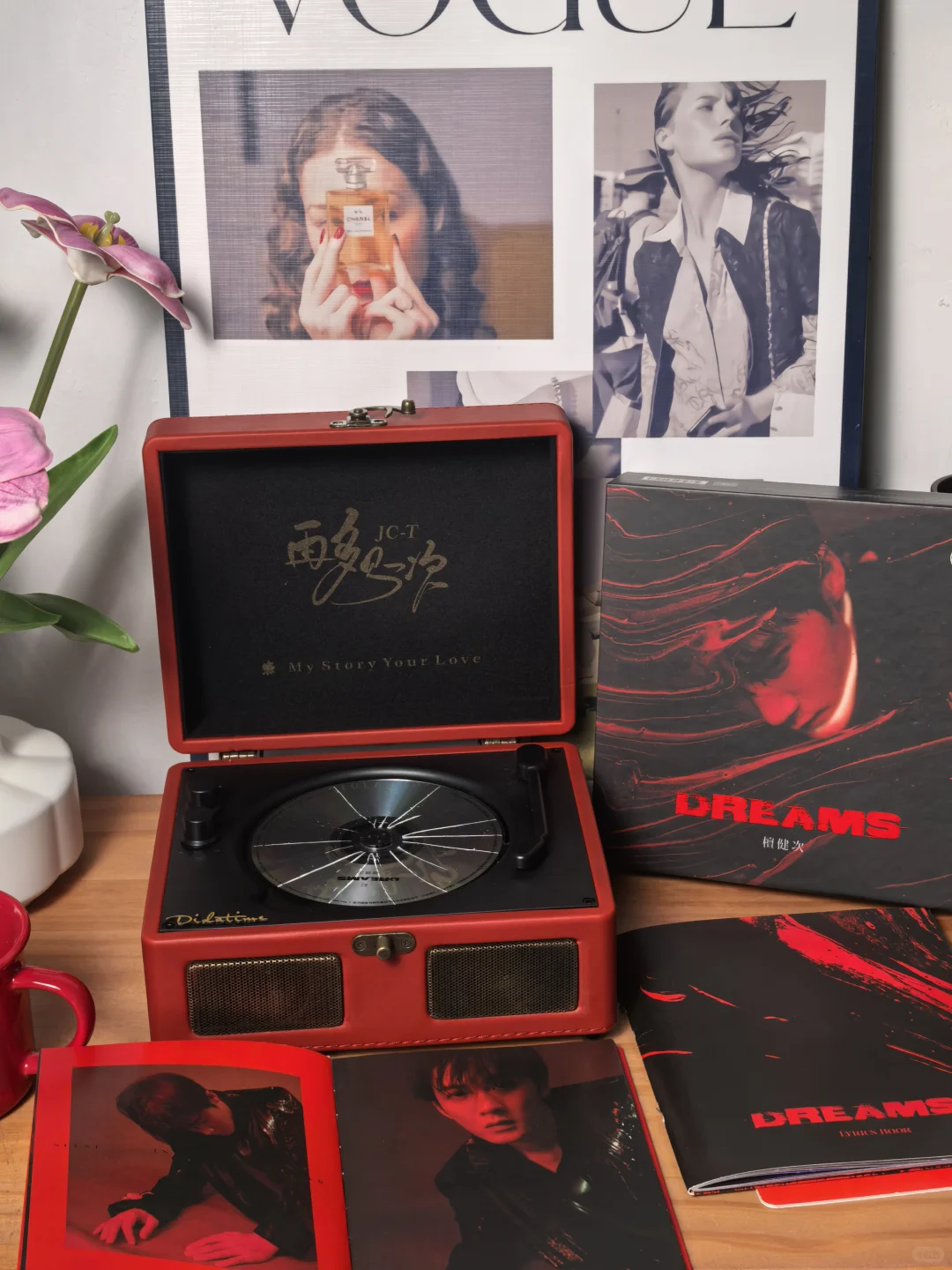 檀健次定制cd机团购！想要进