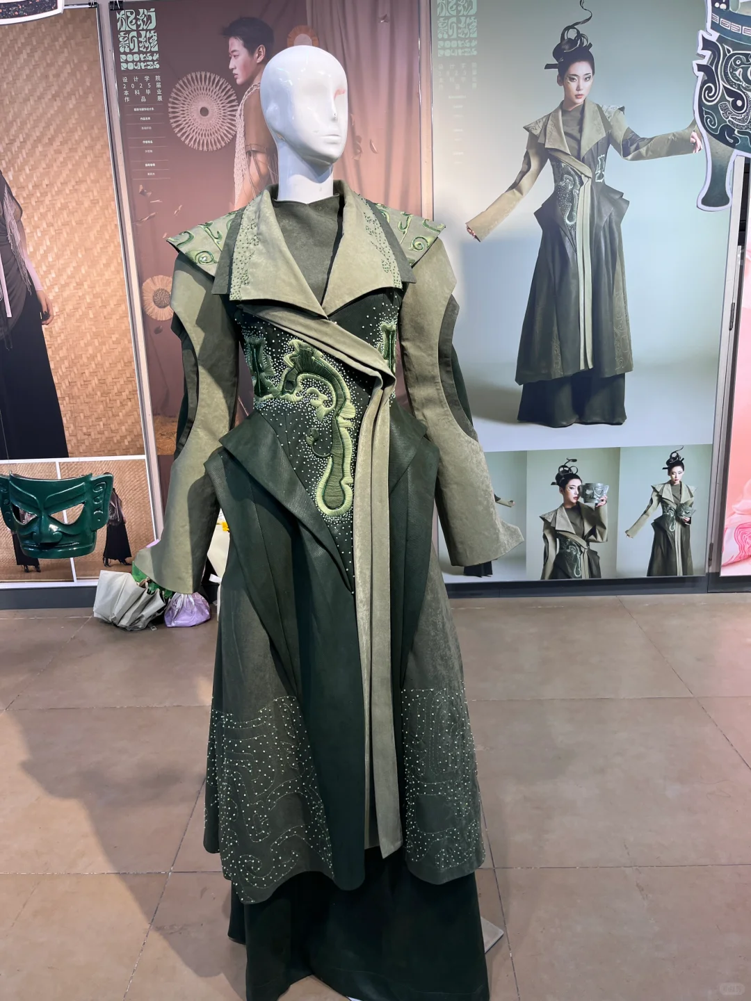 广艺服装毕设就这都敢展？
