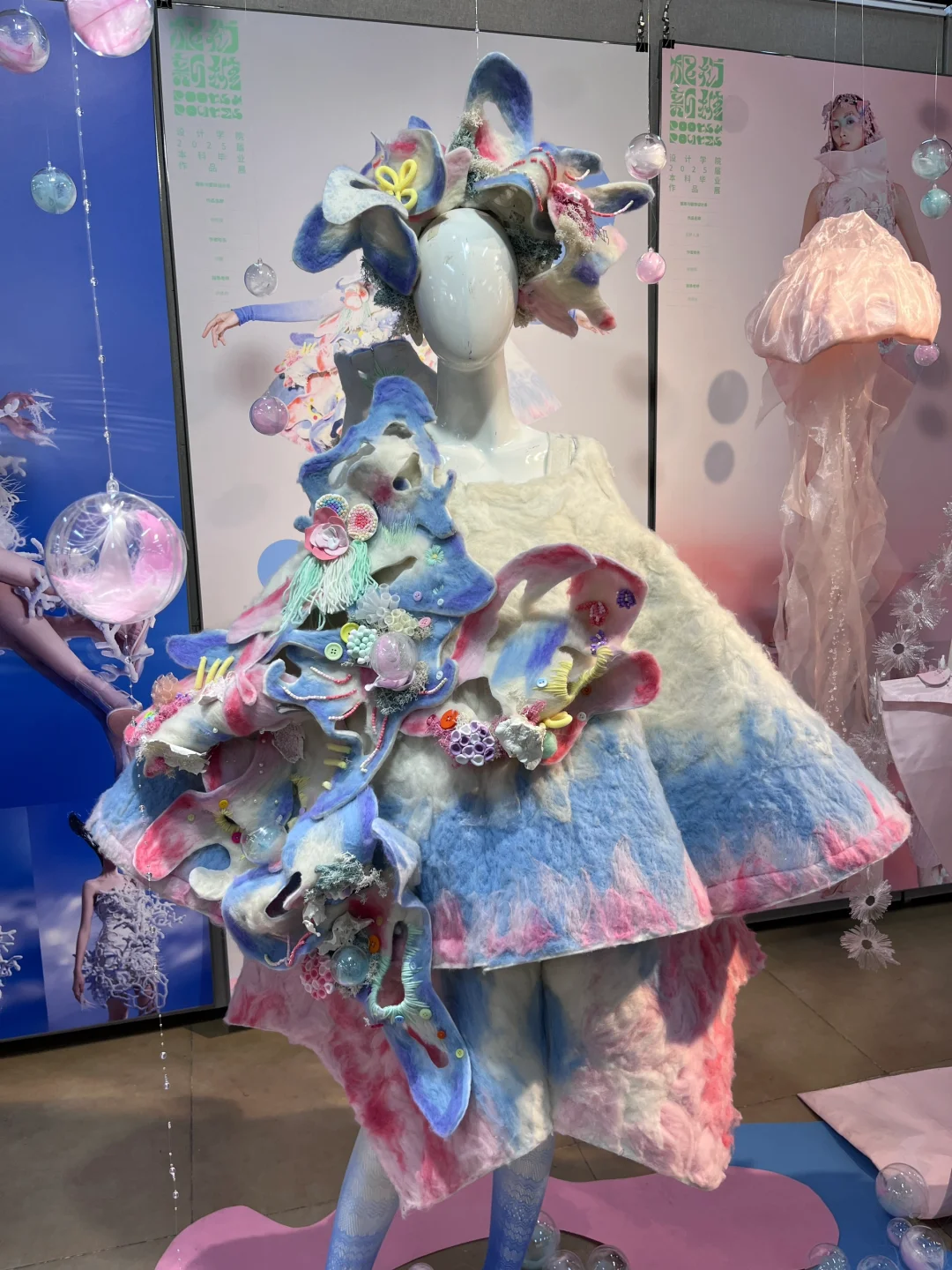 广艺服装毕设就这都敢展？