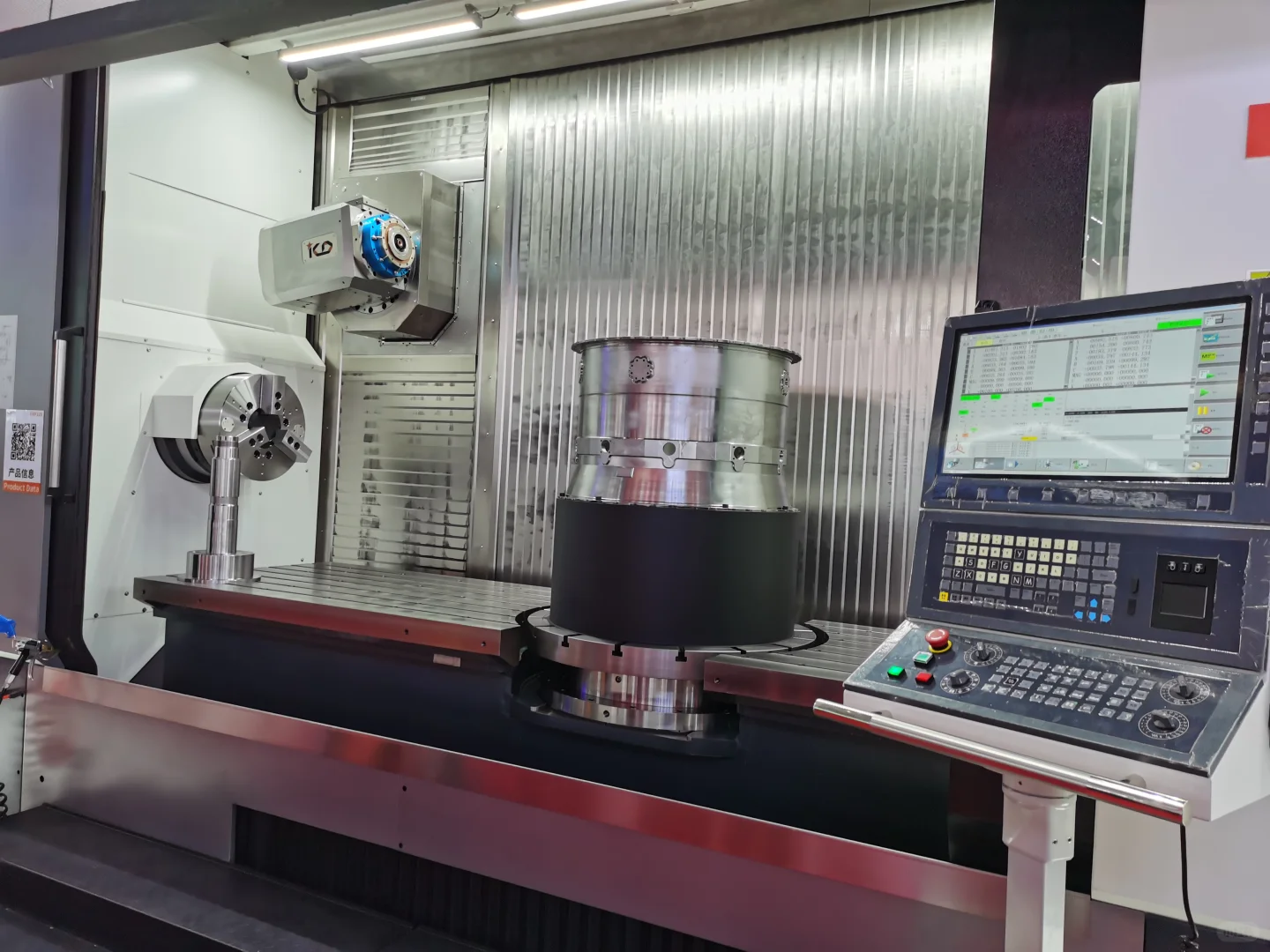 机床展上的一些硬核展示