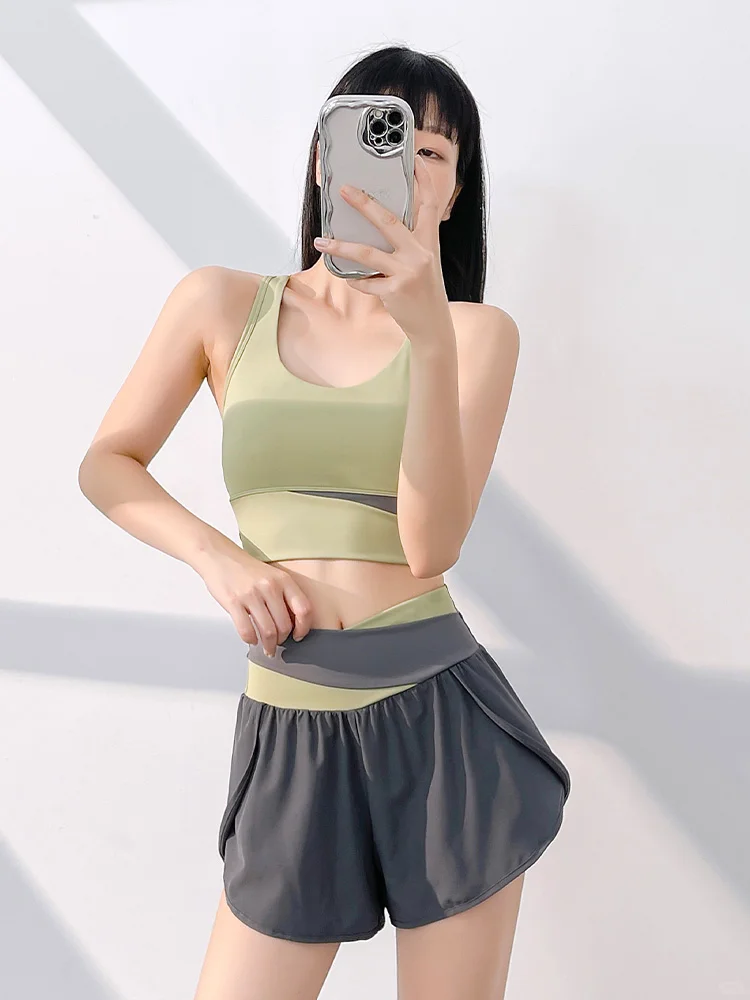 ‌?紫系运动女孩必备！49.9元｜免穿bra套装?