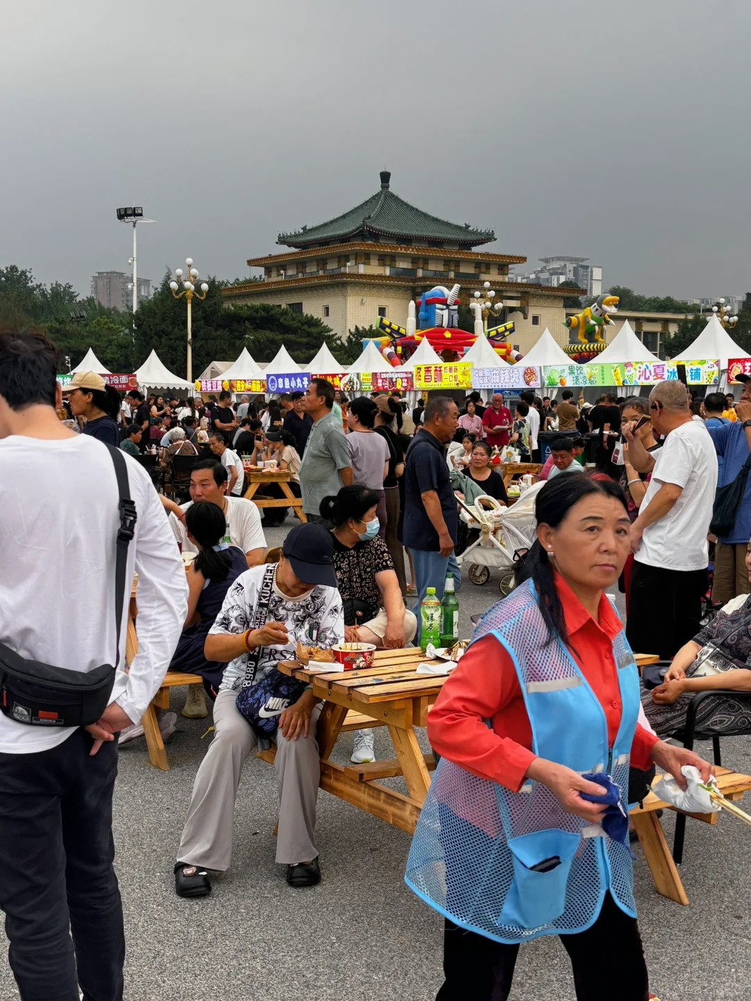 今天全北京都来这了吧，附所有美食摊位❗️