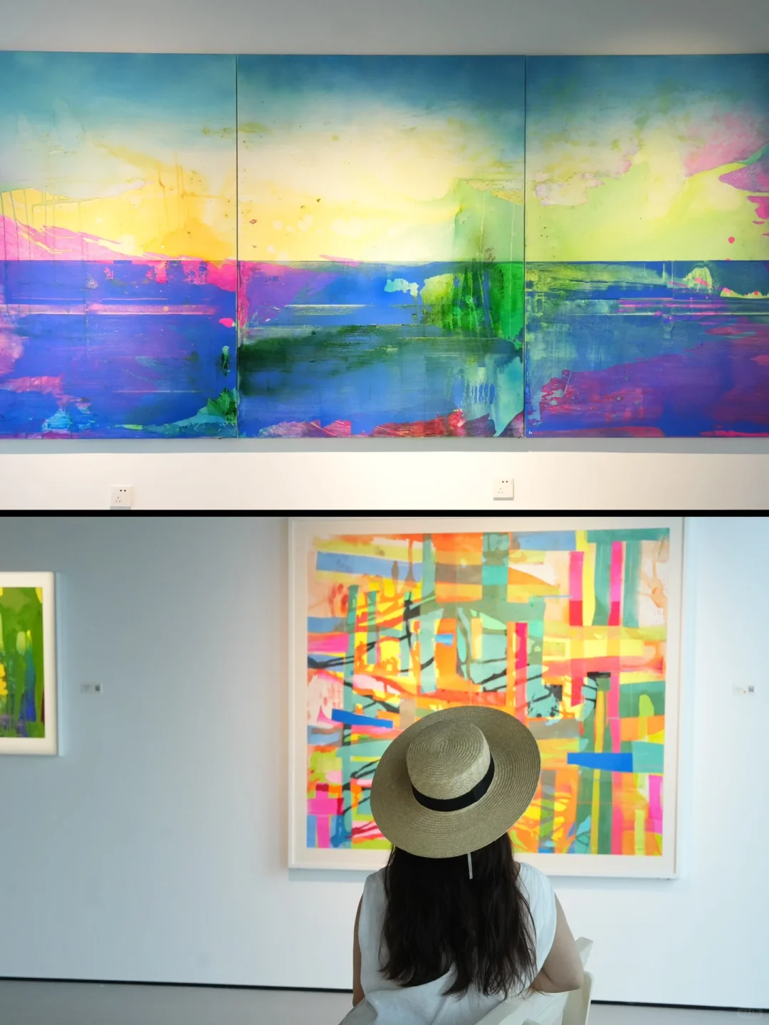 给我冲！观众亲手拆画⁉️杭州必看梦境画展?