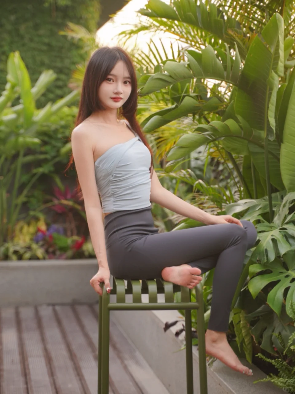 一整个爱这身瑜伽服！