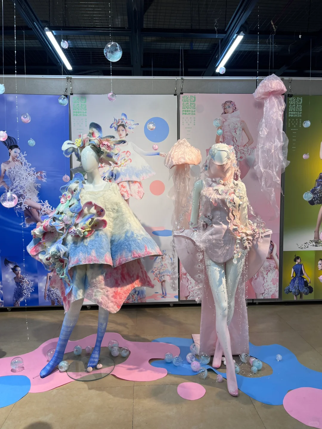 广艺服装毕设就这都敢展？