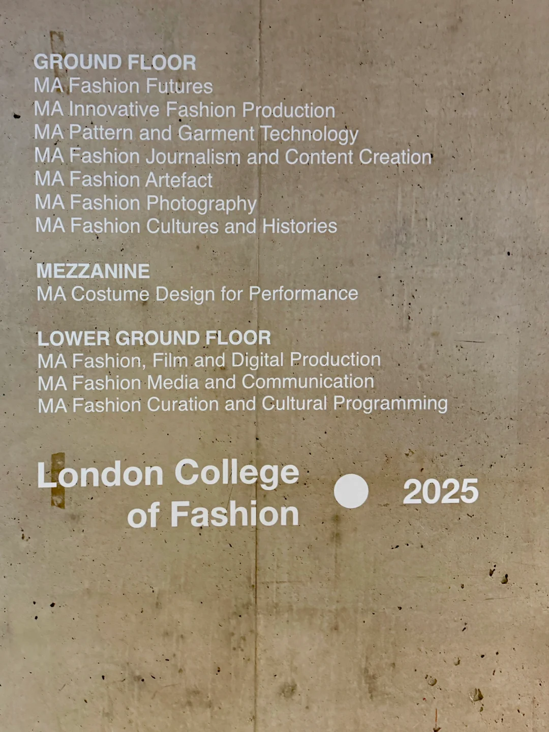 LCF MA毕业设计展开始啦！