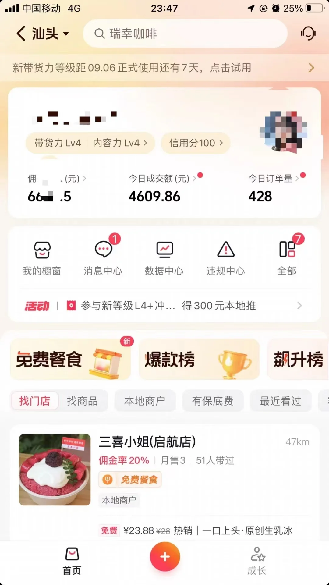 做团购一年多，加油，继续突破自己。