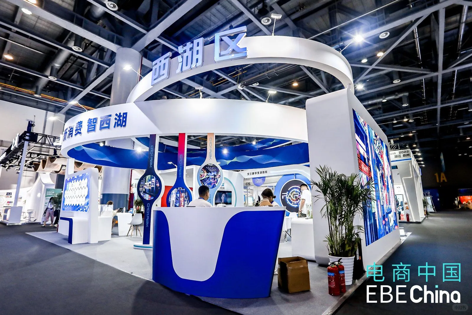 ?杭州电博会逛展！这些神仙展台也太卷了