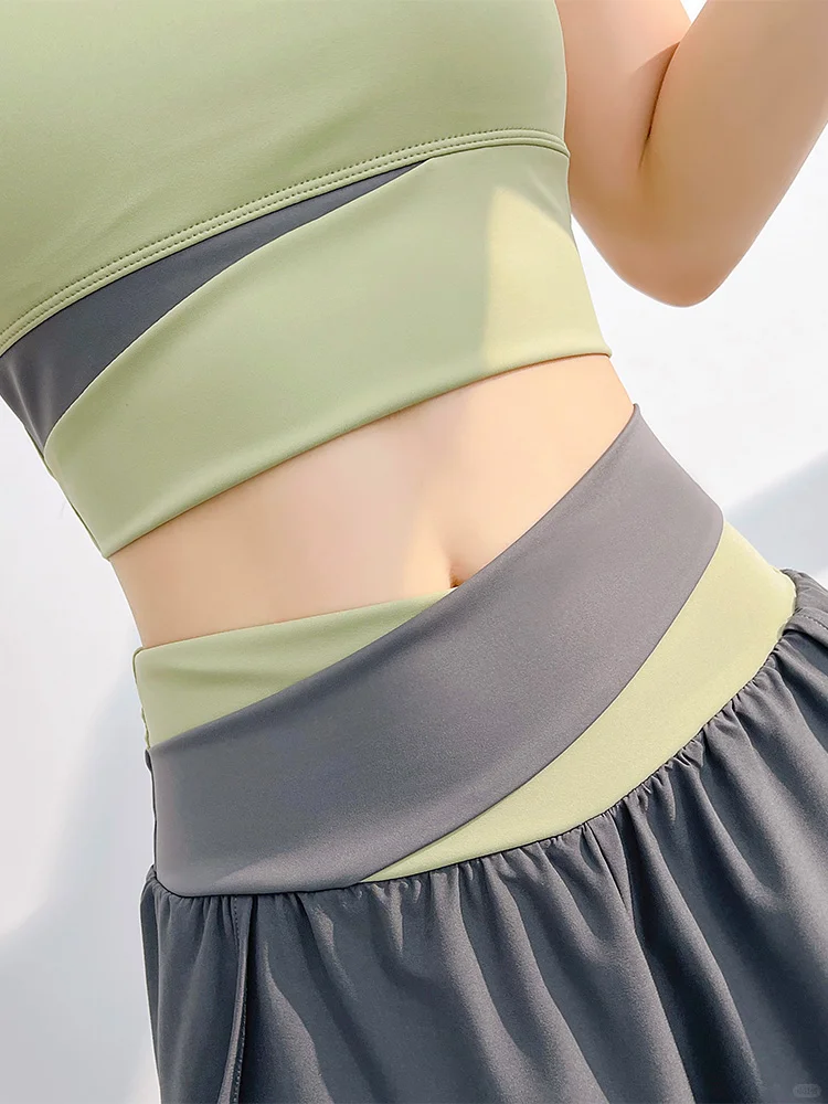 ‌?紫系运动女孩必备！49.9元｜免穿bra套装?