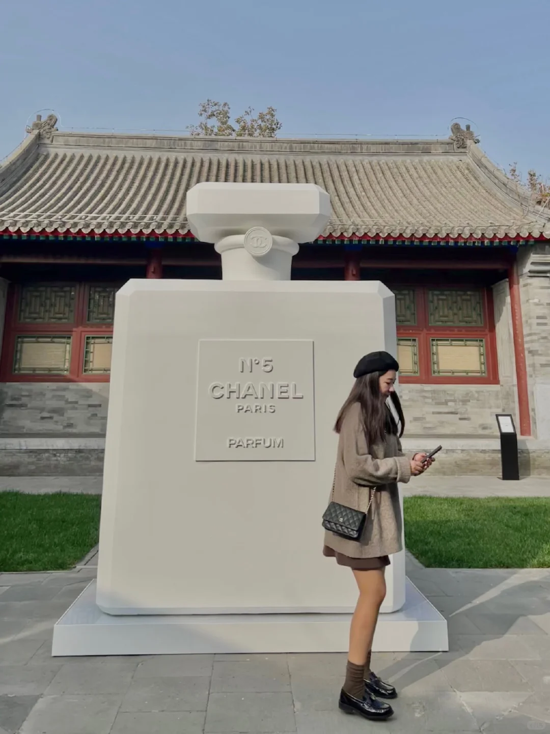 香奈儿在北京的香水展?