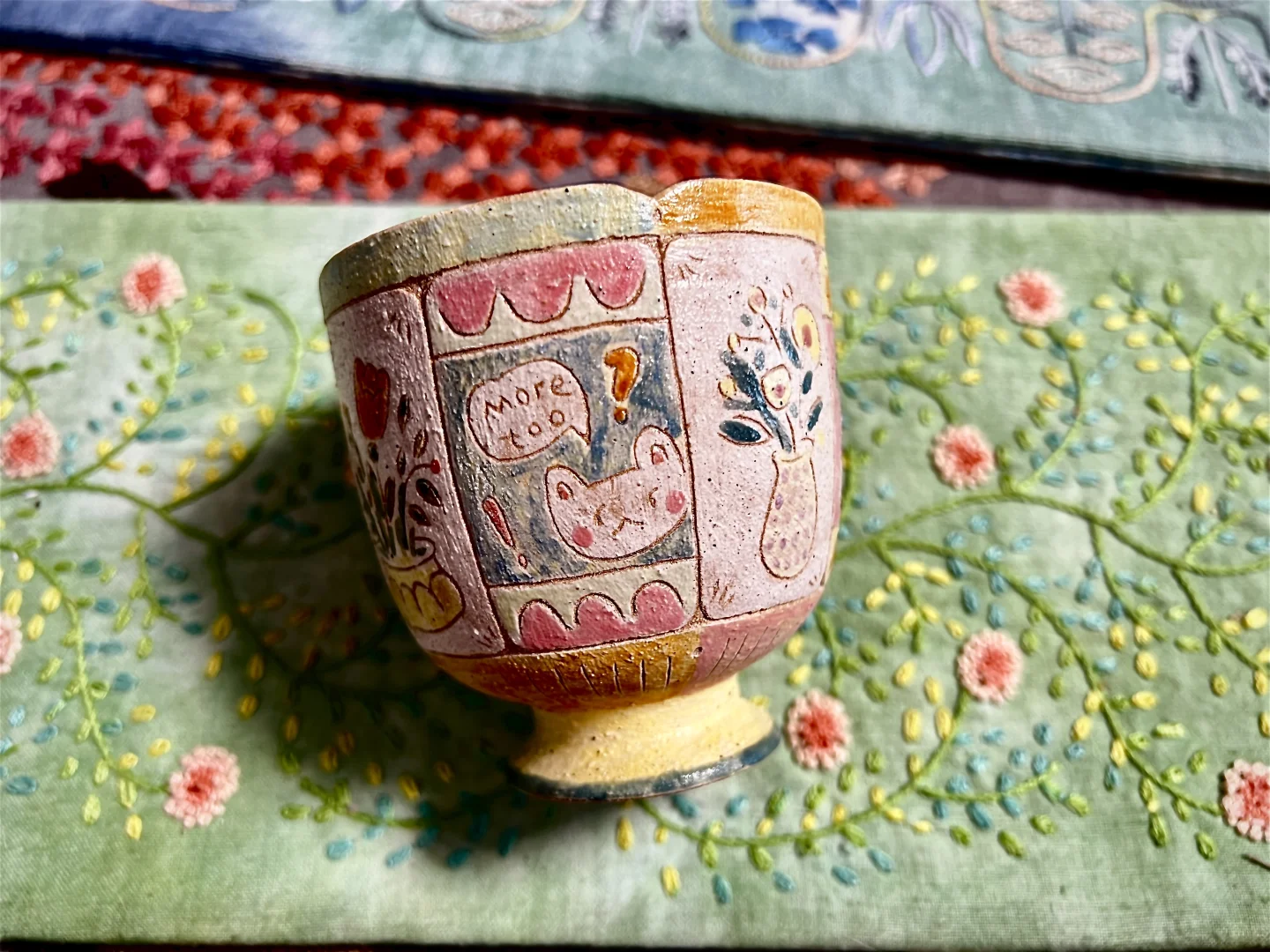 报名游游个展现场，希望可以抽到