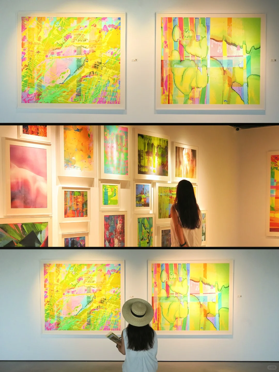 给我冲！观众亲手拆画⁉️杭州必看梦境画展?