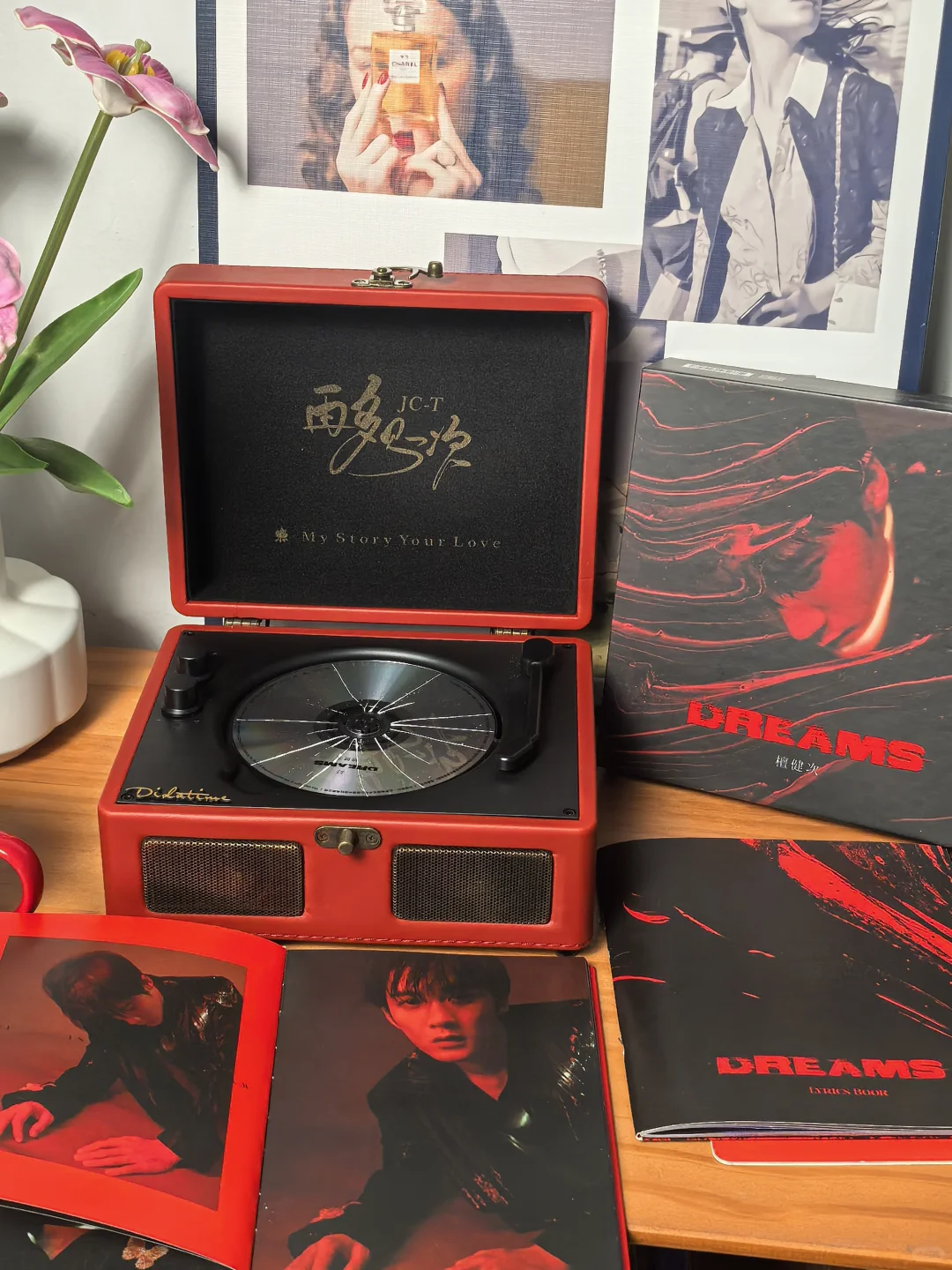 檀健次定制cd机团购！想要进