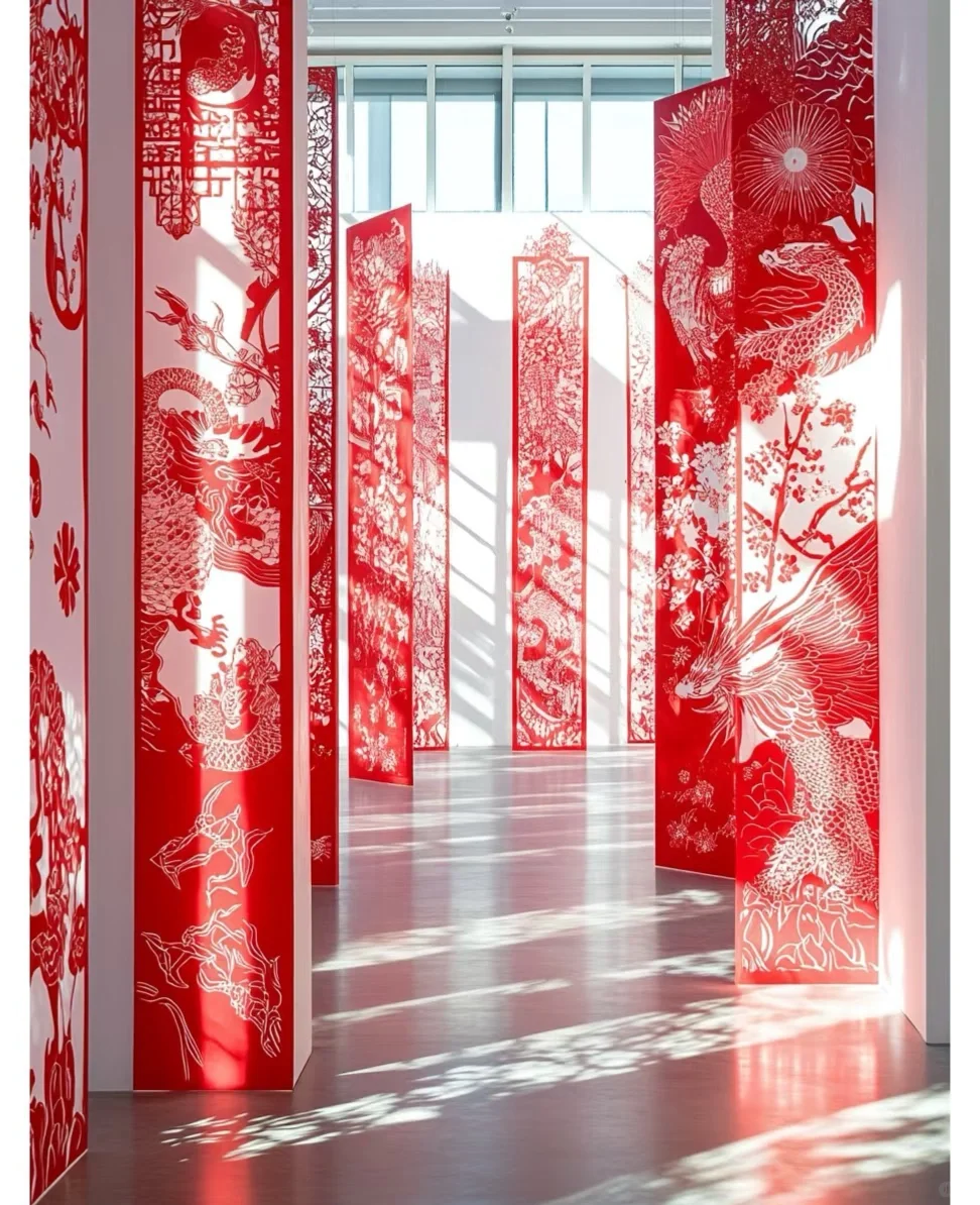 展陈分享− 非遗文化空间视觉展陈