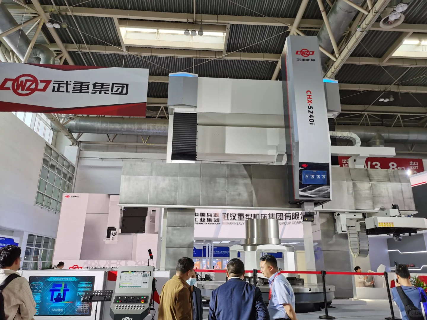 机床展上的一些硬核展示