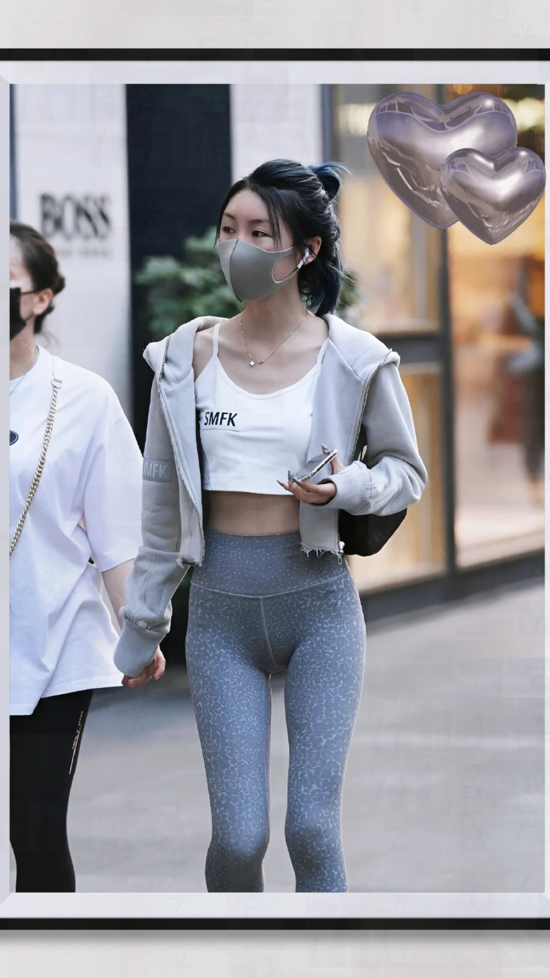 让人一眼心动的瑜伽裤穿搭