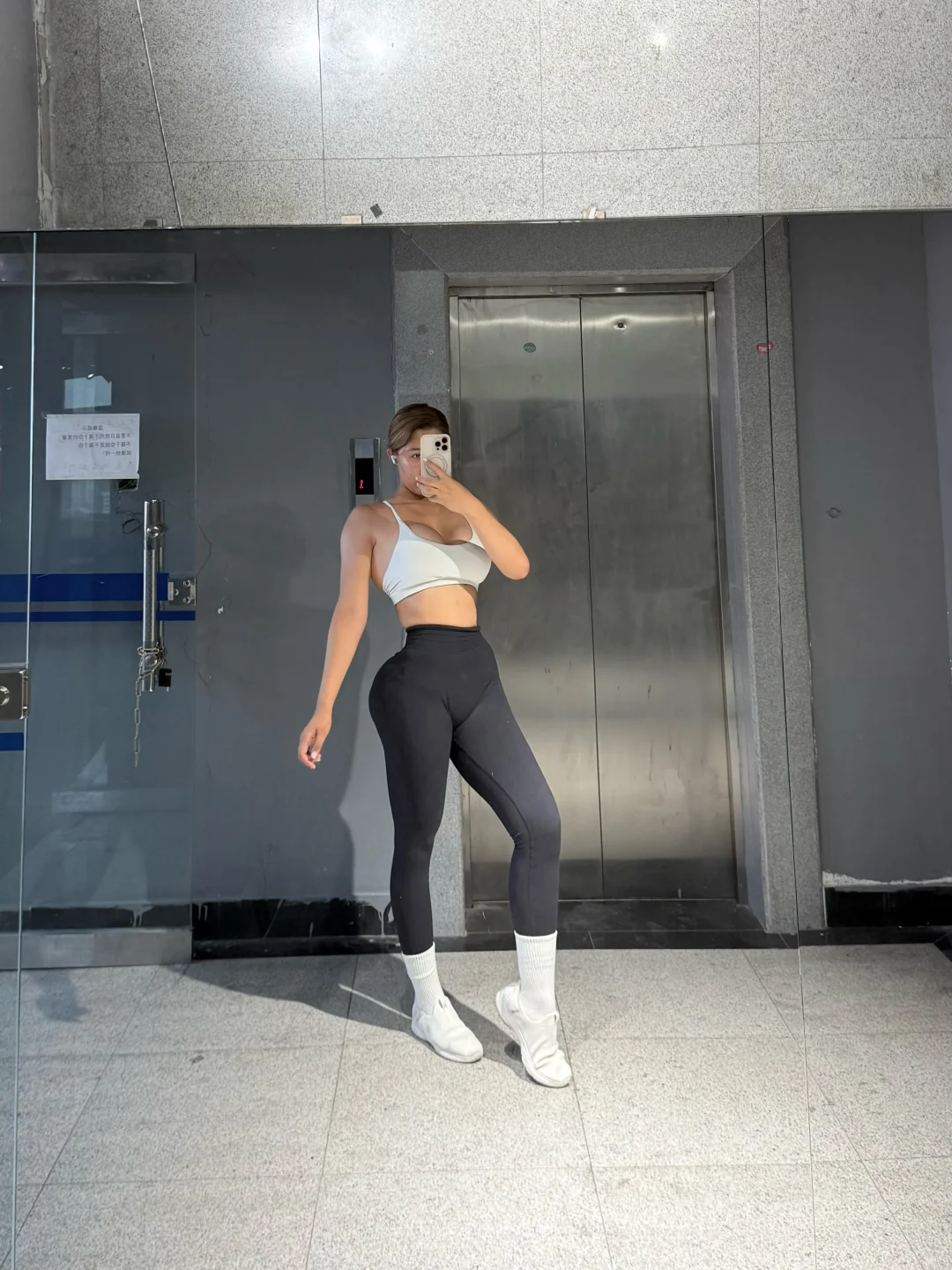 紧身瑜伽裤yyds～～