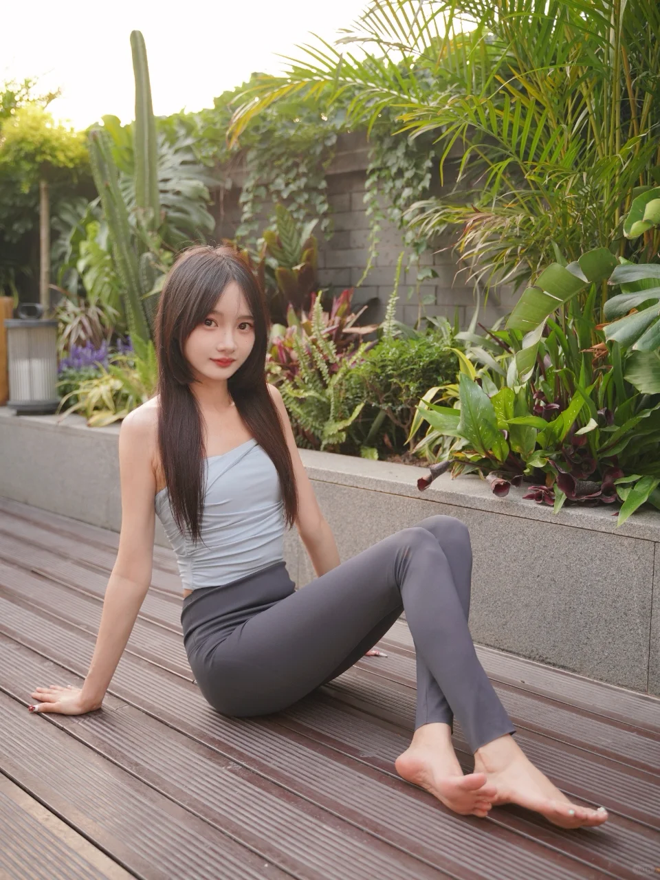 一整个爱这身瑜伽服！