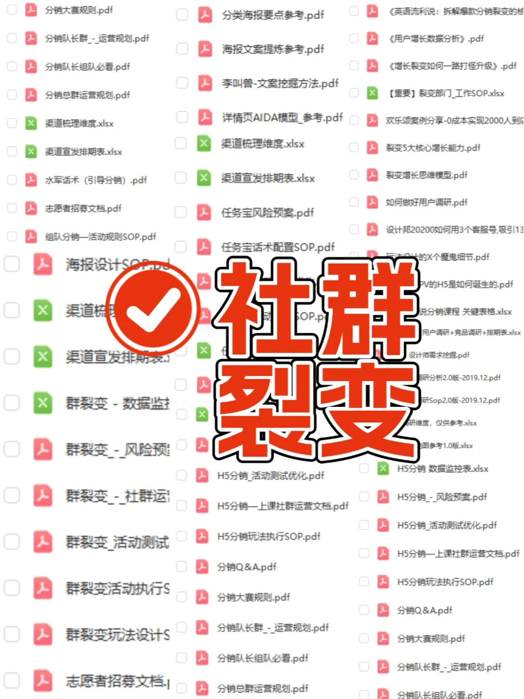 ?1000+全行业SOP，绝对是社群运营神器！