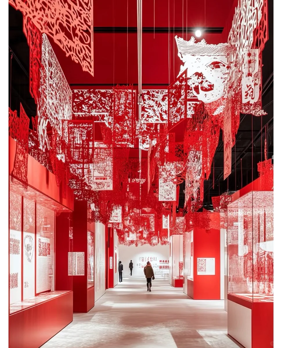 展陈分享− 非遗文化空间视觉展陈