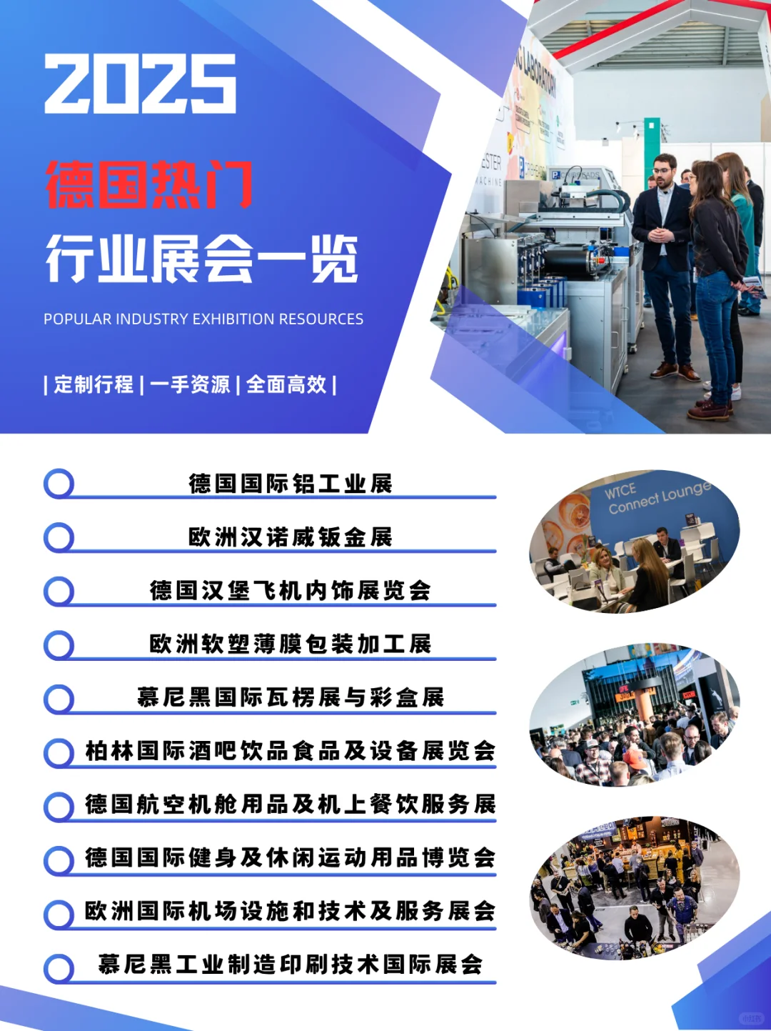 ?德國可参访热门行业展会资源合集?