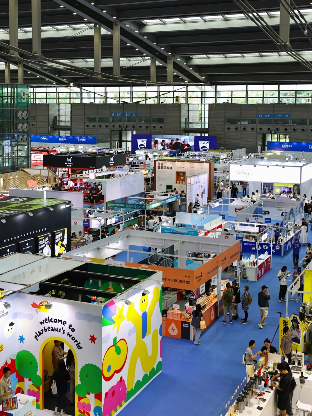 感觉今年的深圳CafeeX比往年小也没往年好逛