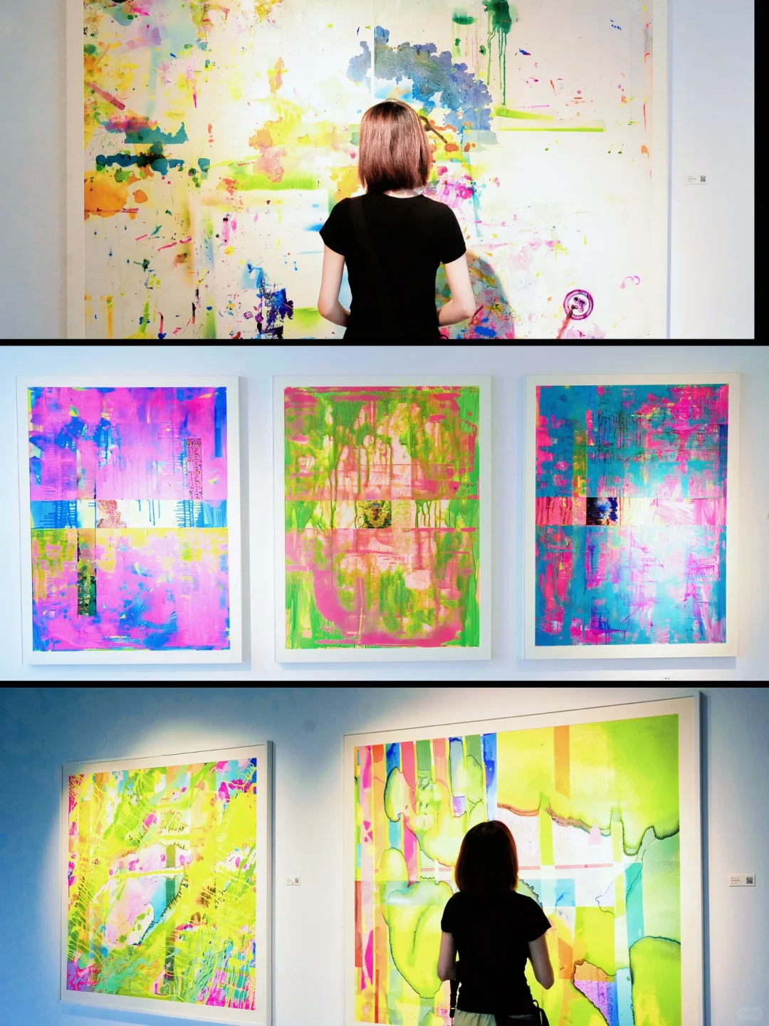 给我冲！观众亲手拆画⁉️杭州必看梦境画展?