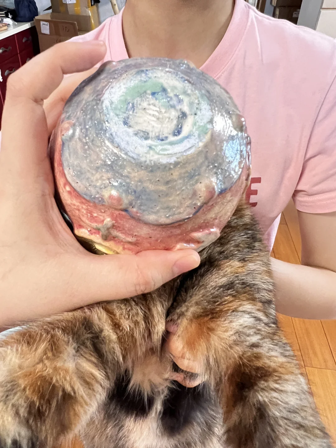 报名游游个展现场，希望可以抽到