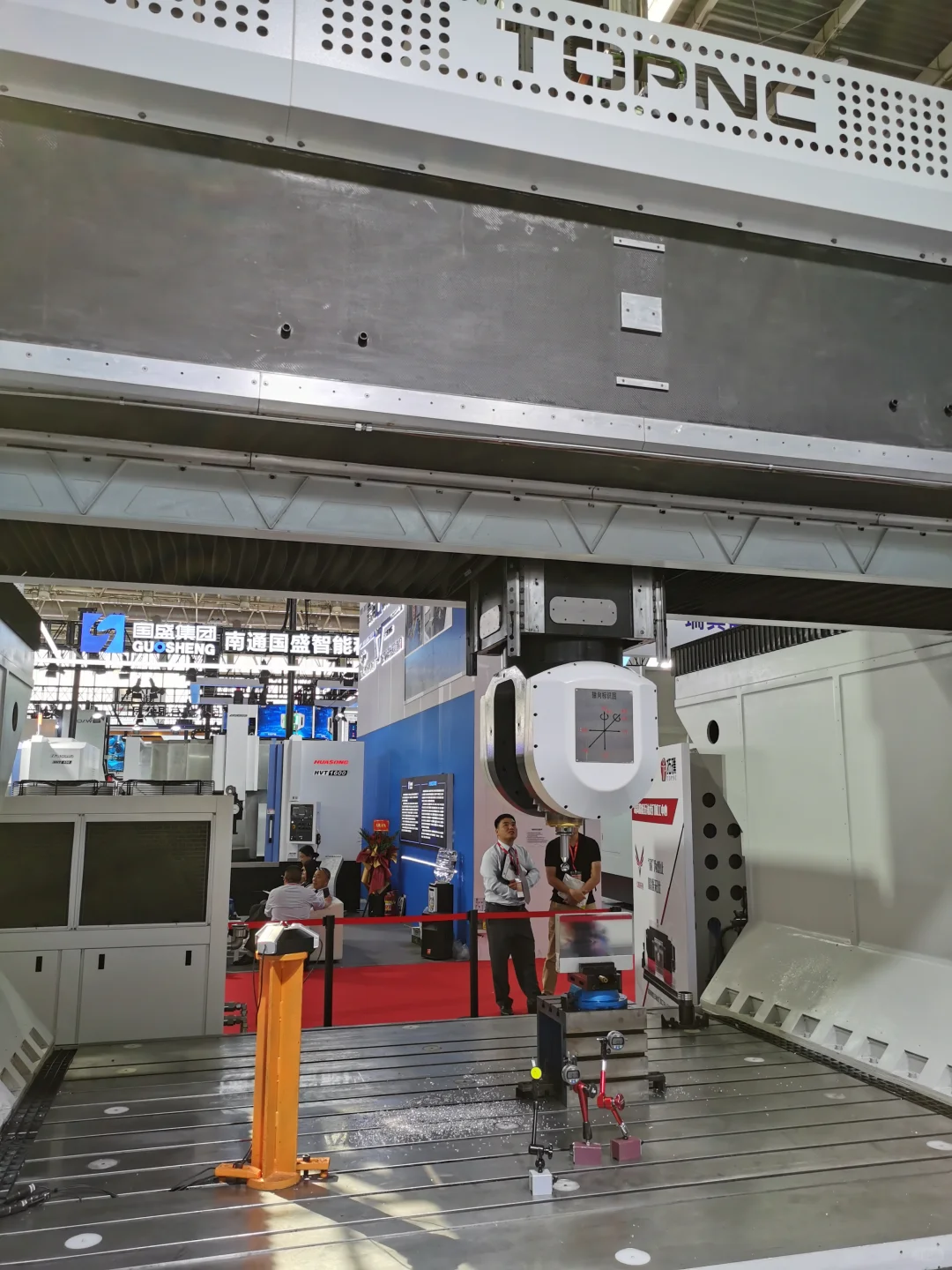 机床展上的一些硬核展示