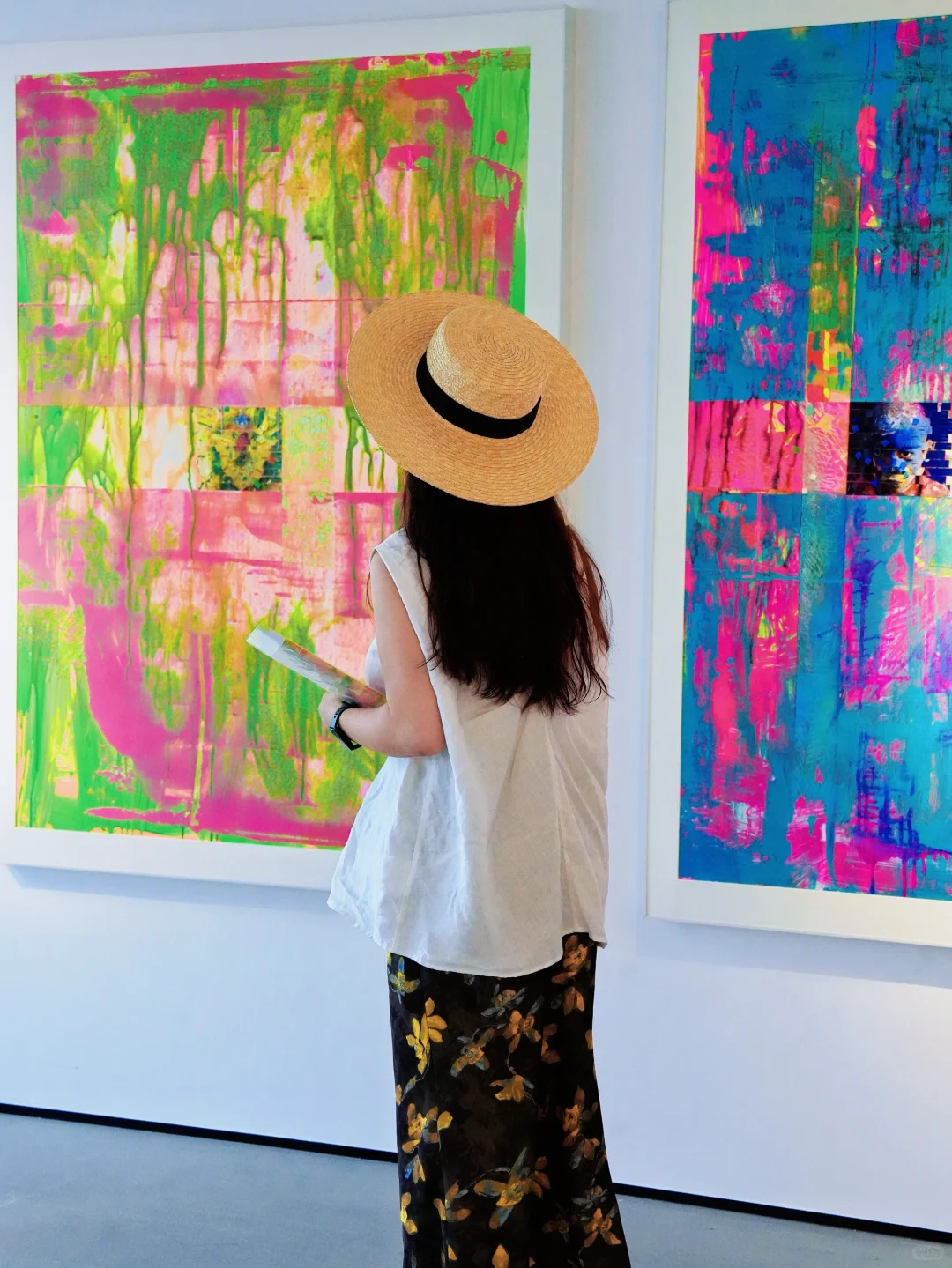 给我冲！观众亲手拆画⁉️杭州必看梦境画展?