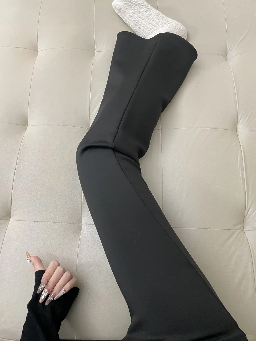 妈ye！！这就是我疯狂在找的微喇瑜伽裤‼️