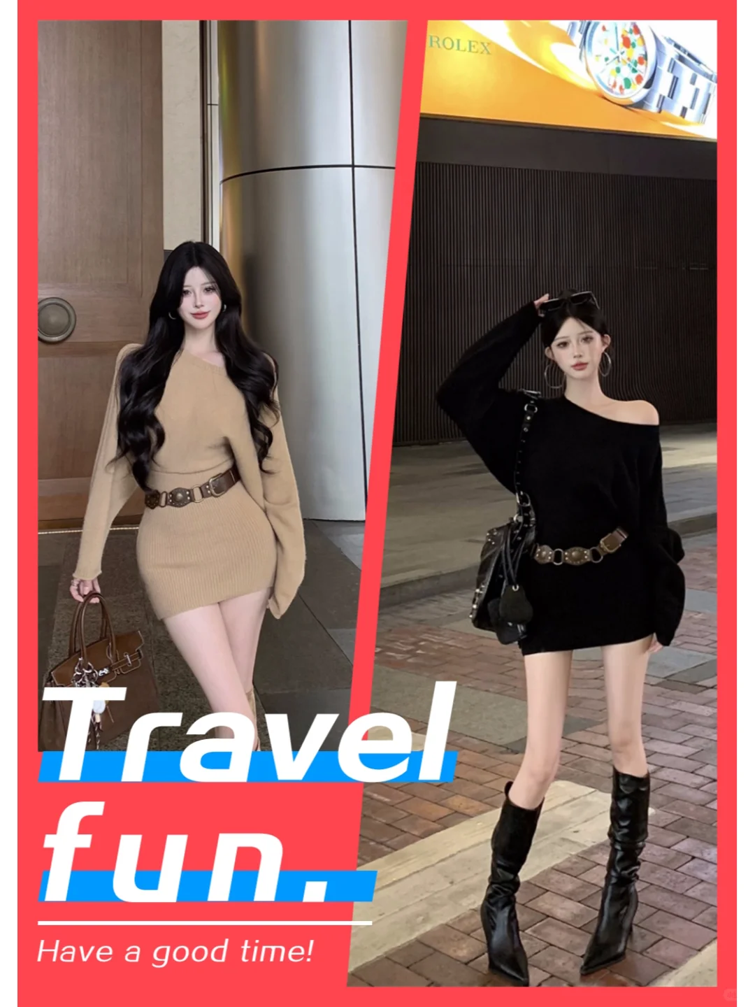 ?完美身材必备！纯欲风收腰包臀裙来袭
